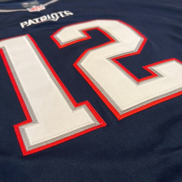 Nike NFL On Field Stitched Tom Brady New England Patriots Jersey Size XXL GOAT - Picture 3 of 12